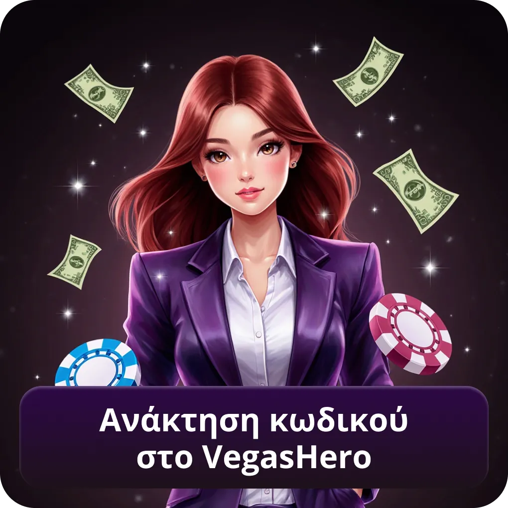 Ανάκτηση Κωδικού στο VegasHero